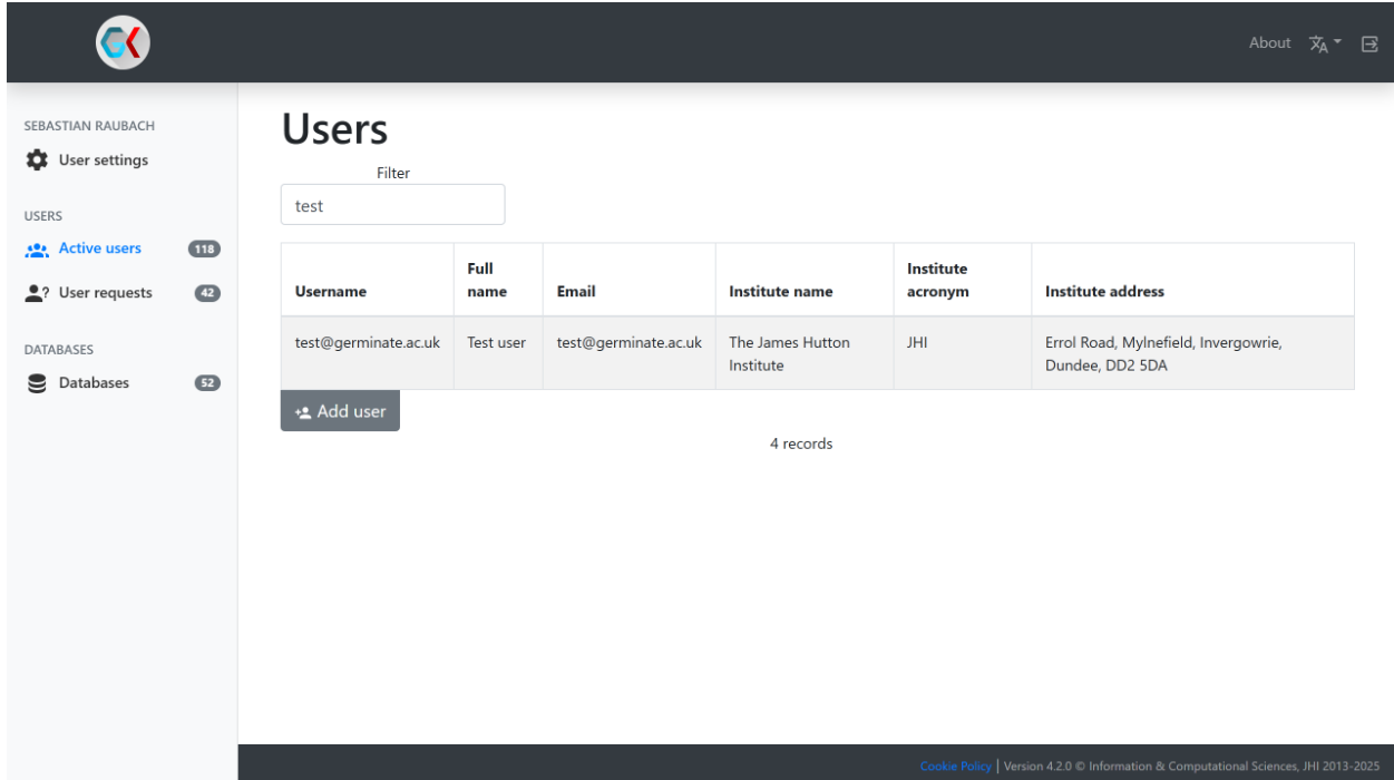 Add new user in Gatekeeper